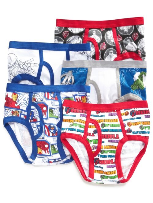 Avengers Marvel's® 5-Pk. Cotton Briefs, Little Boys & Big Boys