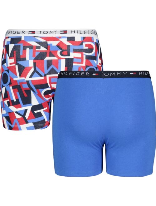 Tommy Hilfiger Big Boys Geo Boxer Briefs, Pack of 2