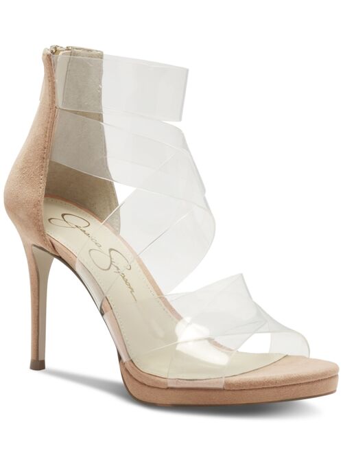 Jessica Simpson Women's Dysti Stiletto-Heel Sandals