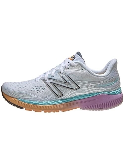 Fresh Foam 860 v12 Running Shoe - Pale Blue Chill/Light Mango - Wide