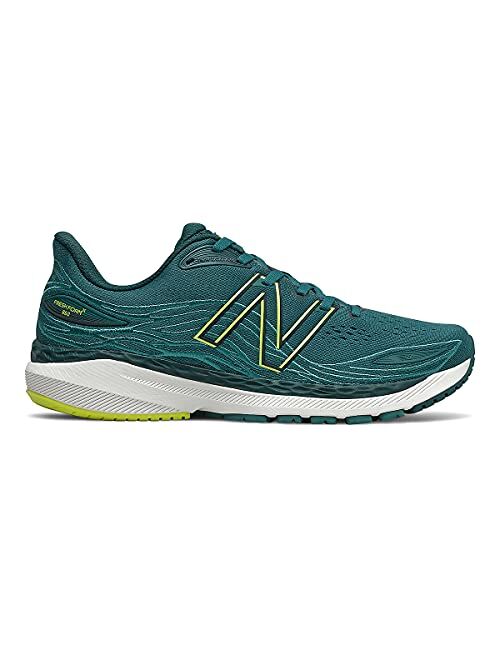 New Balance Fresh Foam 860 v12 Running Shoe - Pale Blue Chill/Light Mango - Wide