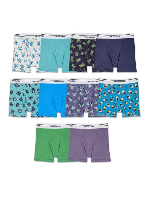 Toddler Boy Fruit of the Loom® Signature 10-pack Boxer Briefs