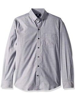 Men's Epic Easy Care Stretch Oxford Stripe Button Down Shirt