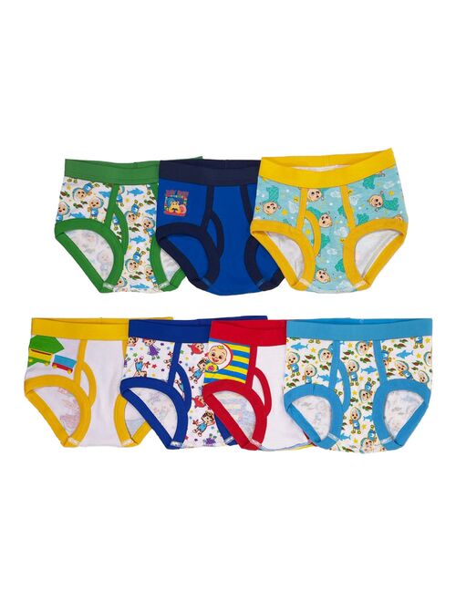 Toddler Boys CoComelon 7 Pack Brief Underwear