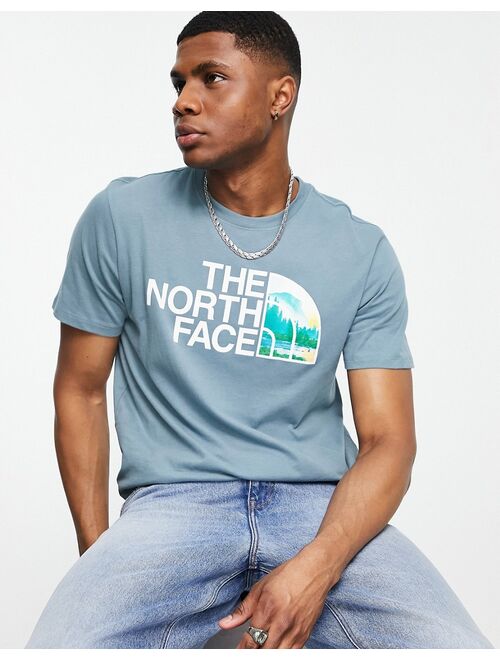 The North Face Half Dome t-shirt in blue