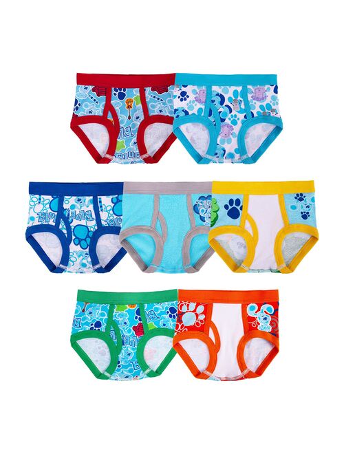 Toddler Boy Blues Clues 7-Pack Print Briefs