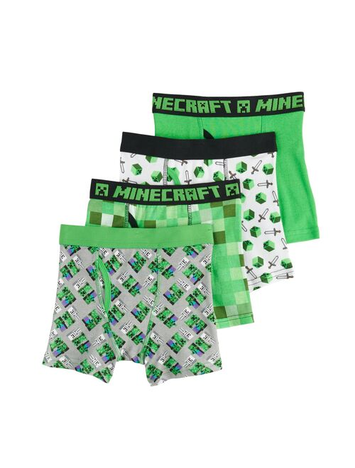 Boys 4-8 Minecraft Boxers (4 pack)