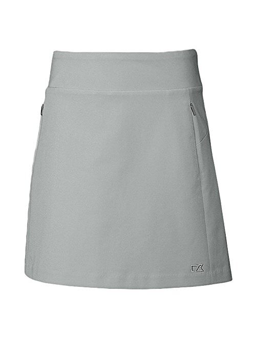 Cutter & Buck Women's Moisture Wicking 50+ UPF Pacific Pull-on Skort with Pockets