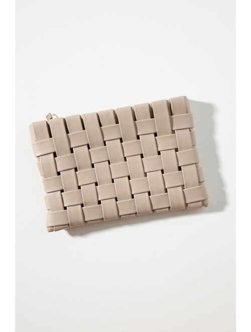 Anthropologie Lindy Woven Clutch