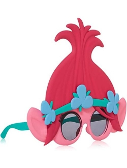 Sun-Stache Unisex Costume Sunglasses Trolls Branch Party Favors UV400