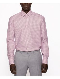 BOSS Men's Regular-Fit Checked Shirt