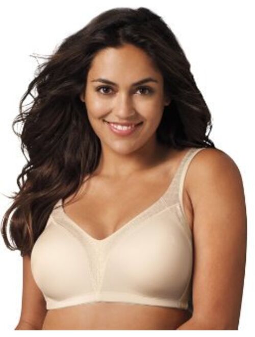 Playtex Women's 18 Hour Back Smoother with Comfort Strap Full Coverage Bra US4E77