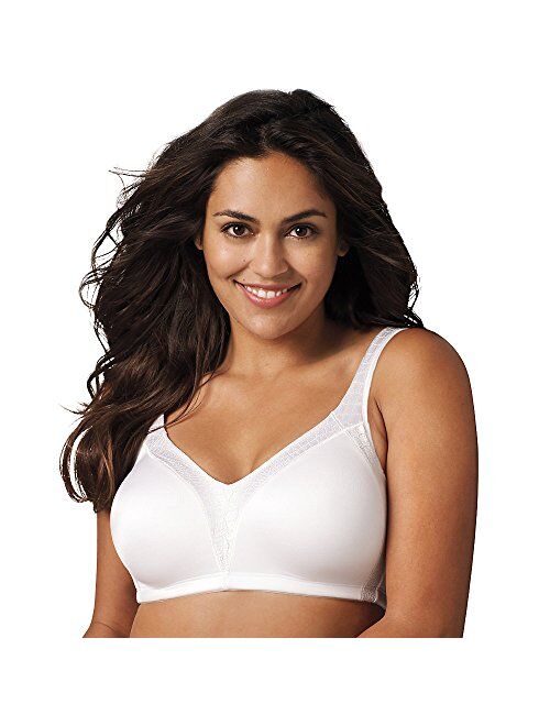 Playtex Women's 18 Hour Back Smoother with Comfort Strap Full Coverage Bra US4E77