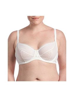 Playtex Secrets Love My Curves Signature Floral Underwire Full Coverage Bra  #4422