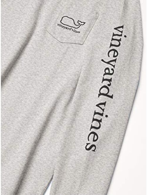 vineyard vines Men's Long Sleeve Modern Whale Pocket T-Shirt