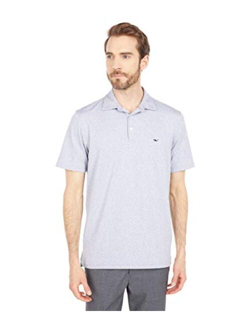 vineyard vines Men's St. Jean Short Sleeve Stripe Sankaty Polo