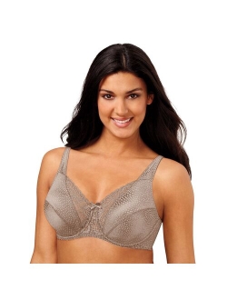 Secrets Love My Curves Signature Floral Underwire Full Coverage Bra #4422