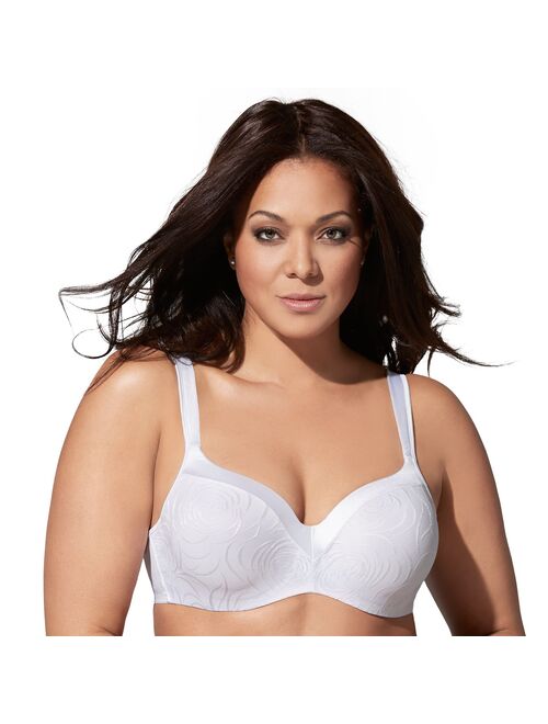 Playtex Women's Love My Curves Original Balconette Underwire Full Coverage Bra US4823