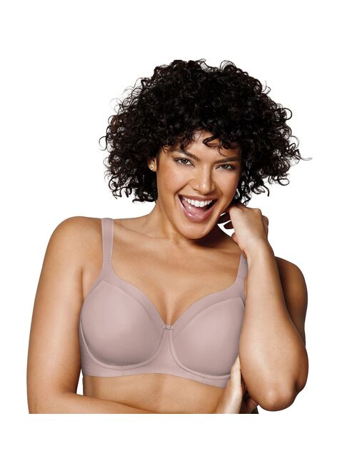 Playtex Women's Secrets Shapes & Supports Balconette Full Figure Wirefree Bra US4824