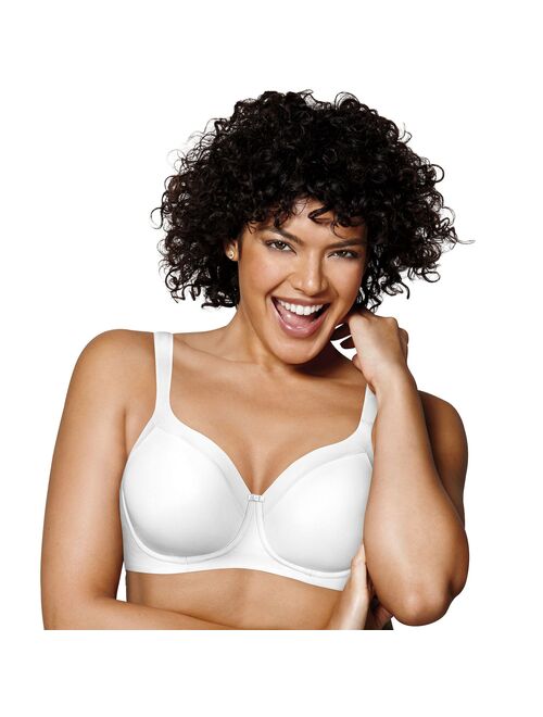 Playtex Women's Secrets Shapes & Supports Balconette Full Figure Wirefree Bra US4824