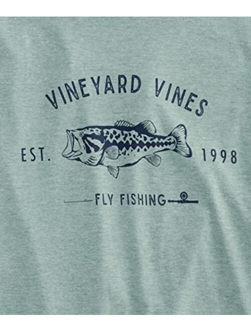 vineyard vines Men's Short-Sleeve Fly Fishing Bass Dunes T-Shirt