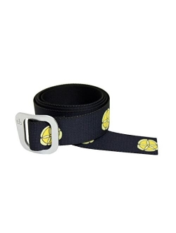 Defender Aluminum Slide Web Belt in Colorful Patterns Made in USA by Thomas Bates