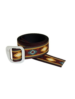 Defender Aluminum Slide Web Belt in Colorful Patterns Made in USA by Thomas Bates