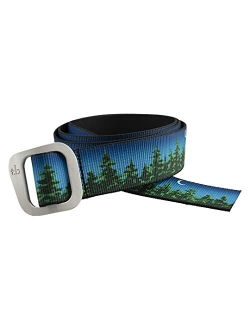 Defender Aluminum Slide Web Belt in Colorful Patterns Made in USA by Thomas Bates