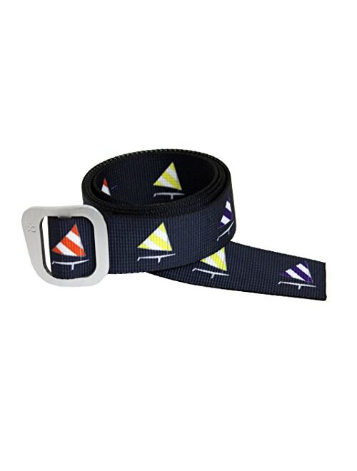 Defender Aluminum Slide Web Belt in Colorful Patterns Made in USA by Thomas Bates