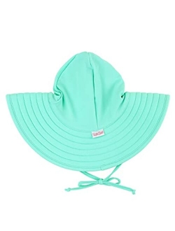 Baby/Toddler Girls UPF 50  Sun Protective Wide Brim Swimwear Sun Hat