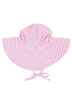 Baby/Toddler Girls UPF 50  Sun Protective Wide Brim Swimwear Sun Hat