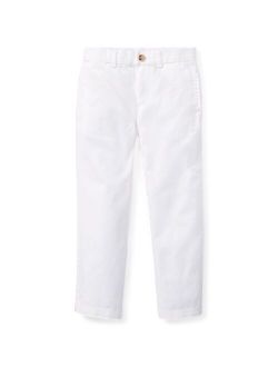 Toddler and Little Boys Straight Fit Stretch Twill Pant