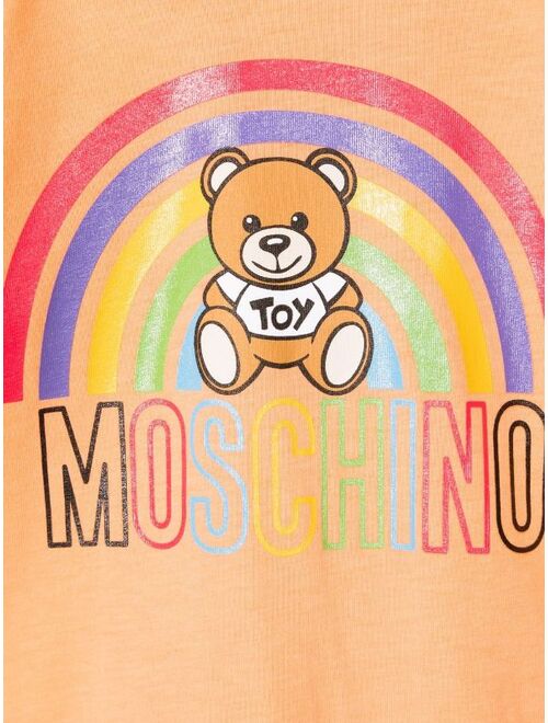 Moschino Kids logo-print pajama