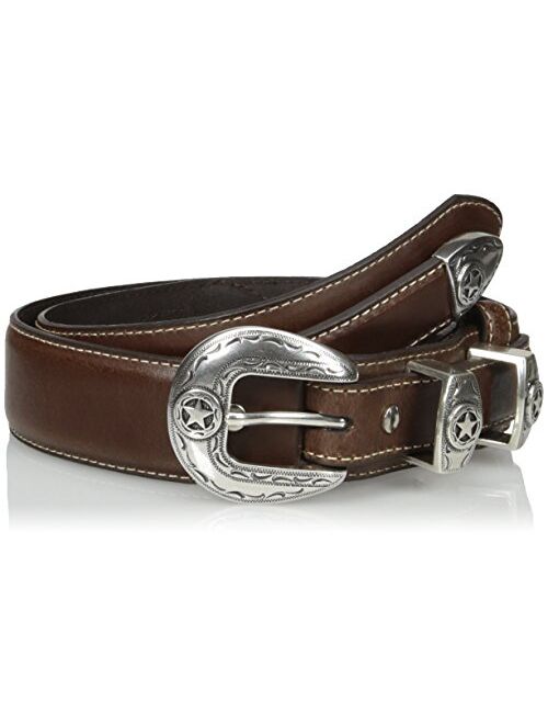 Nocona Belt Co. Men's Star Brown Ranger