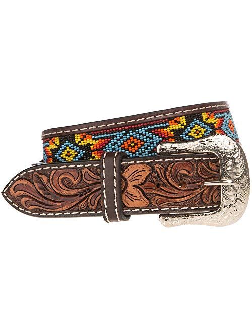 Western Fashion Accessories Mens Beaded Belt