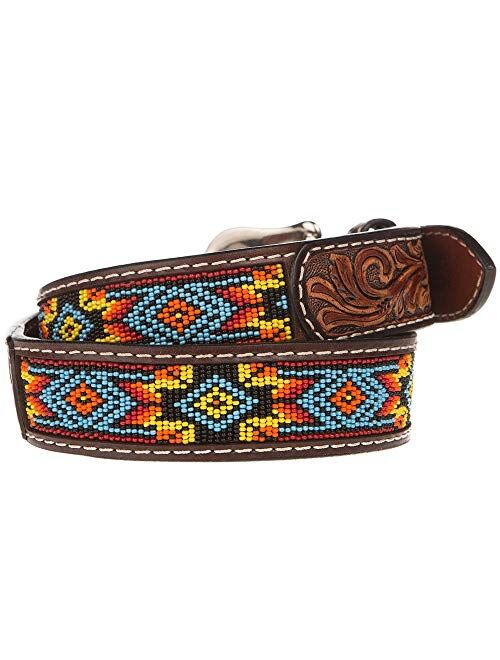 Western Fashion Accessories Mens Beaded Belt