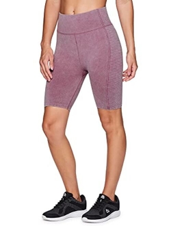 Active Women's Biker Short, Ultra Soft Stretch High Waisted Yoga Bike Short