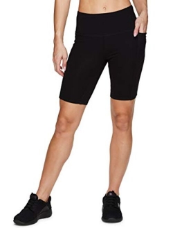 Active Women's Cotton Spandex High Waist Running Bike Short