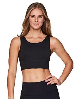 Active Women's Athletic Fashion High Coverage Low Impact Workout Sports Bra