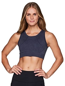 Active Women's Athletic Fashion High Coverage Low Impact Workout Sports Bra