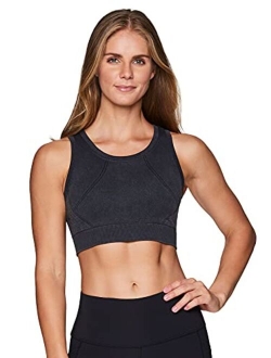 Active Women's Athletic Fashion High Coverage Low Impact Workout Sports Bra