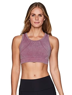 Active Women's Athletic Fashion High Coverage Low Impact Workout Sports Bra