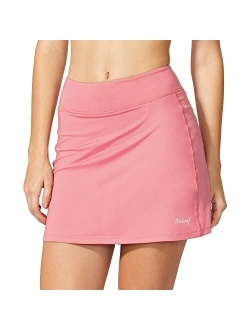 Women's Tennis Skirt Golf Skorts Skirts Athletic Skirts with Shorts Pockets Running Workout Sports