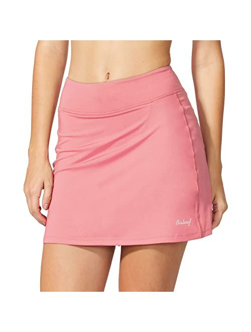 BALEAF Women's Tennis Skirt Golf Skorts Skirts Athletic Skirts with Shorts Pockets Running Workout Sports