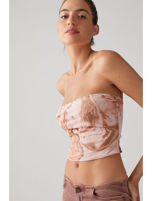 Urban Outfitters UO Tulum Printed Tube Top