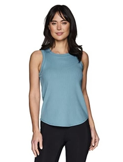 Active Women's Fashion Basics Regular Length Super Soft Flowy Yoga Tank Top