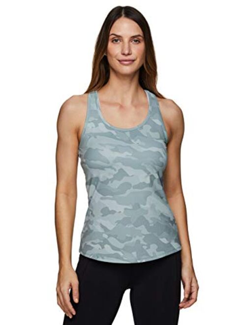 RBX Active Women's Fashion Basics Regular Length Super Soft Flowy Yoga Tank Top