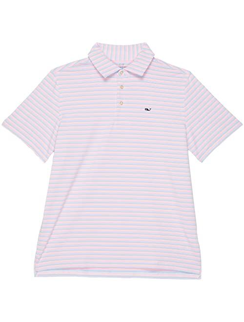 Vineyard Vines Kids St. Jean Stripe Sankaty Polo (Toddler/Little Kids/Big Kids)