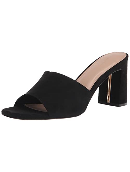 The Drop Women's Pattie High Block Heeled Mule Sandal