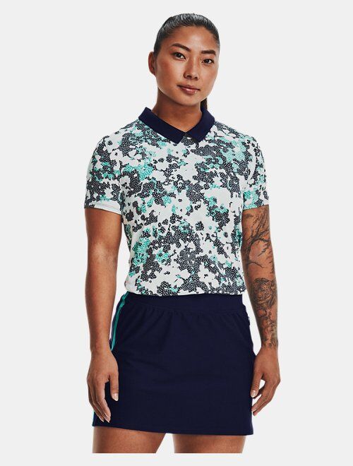 Under Armour Women's UA Zinger Rise Short Sleeve Polo T-shirt